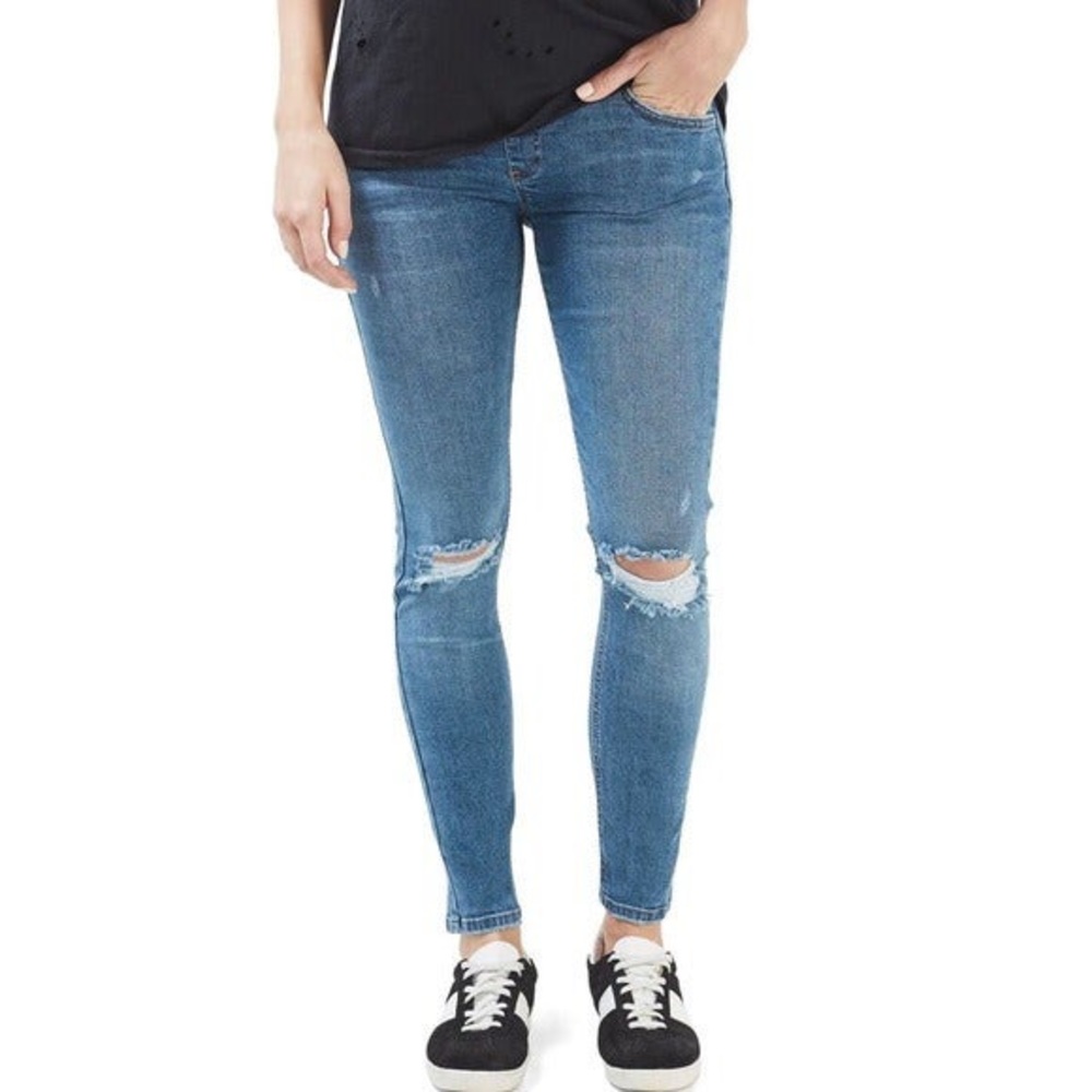 Topshop Moto Jaime Maternity Jeggings Size 10
